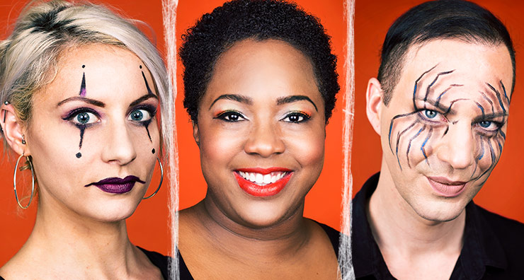 Three Halloween Makeup Ideas for a Fiercely Fabulous Face